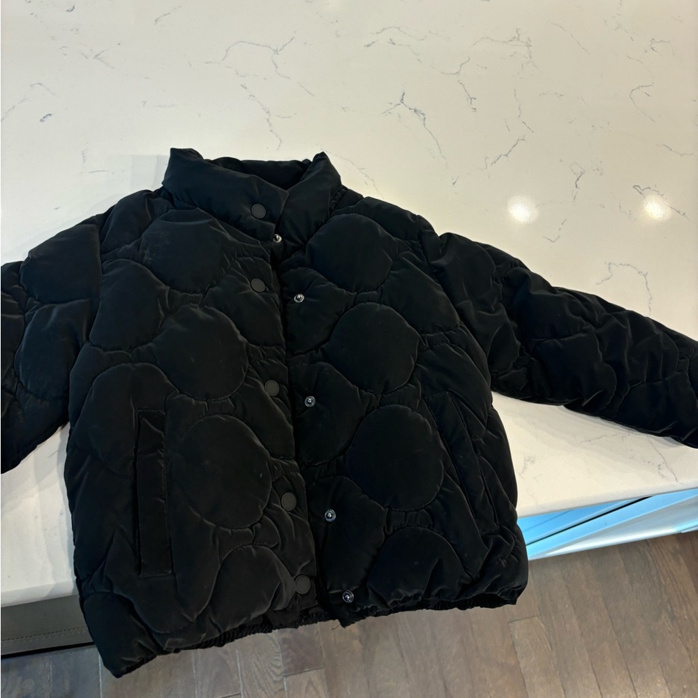 Zara Kids Black Puffer Jacket
